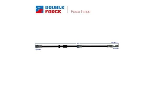 Шланг тормозной Double Force DFH0117