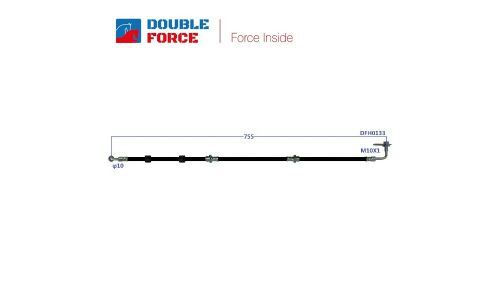 Шланг тормозной Double Force DFH0133