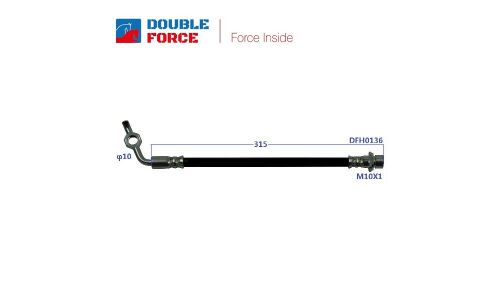 Шланг тормозной Double Force DFH0136