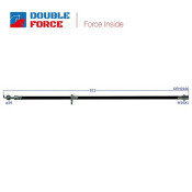 Шланг тормозной Double Force DFH0146