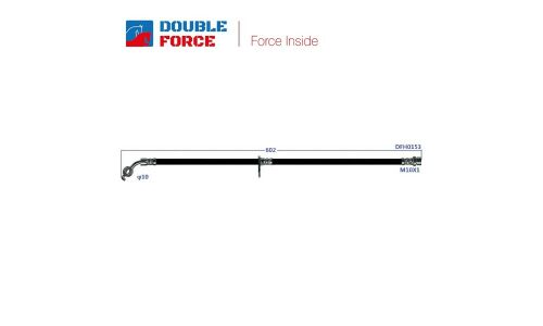 Шланг тормозной Double Force DFH0153