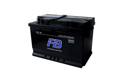 Аккумулятор FB Premium Gold SMF LN3/L3(H6) L, 75Ач, CCA 680А, необслуживаемый, с газоотводной трубкой