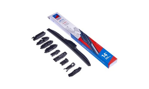 Щетка стеклоочистителя Double Force 350мм (14") гибридная, 1 шт