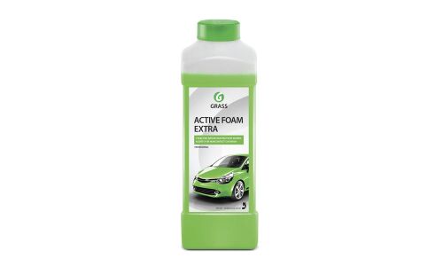 Автошампунь для бесконтактной мойки Active Foam Extra 1л Grass, арт. 700101