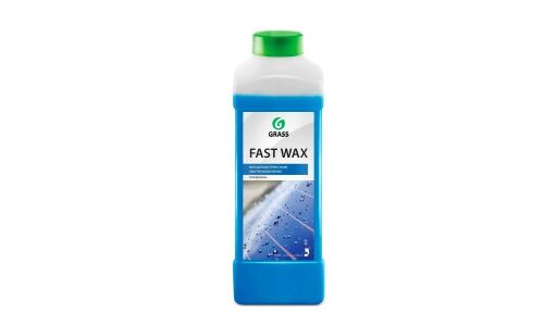Защитное покрытие кузова Grass Fast Wax, с водооталкивающим эффектом, аромат манго, бутылка 1л, арт. 110100