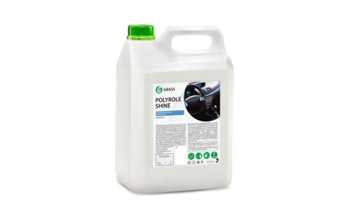 Полироль для кожи, резины и пластика Polyrole Shine глянцевый блеск, 5кг. Grass, арт. 341005