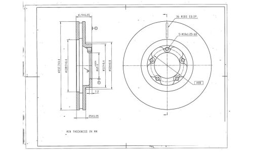 Диск тормозной Avantech, арт. BR3058S