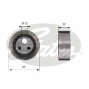 Ролик привода ГРМ Gates PowerGrip натяжной, арт. T41155