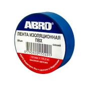 Изолента 19мм x 20м синяя () ABRO, арт. ET91220BLR
