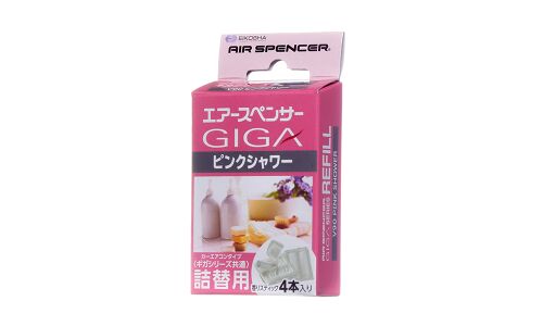 Картриджи для ароматизатора в дефлектор Eikosha Giga Pink Shower (Фруктовый), меловой, клипса, 4 шт, арт. V-90
