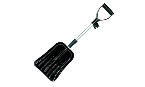 Лопата для уборки снега iSky, с телескопической ручкой, длина 77-100см, черная, арт. iSNS-77