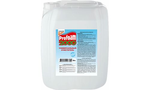 Очиститель кузова и салона Profoam 2000, универсальный, для лакокрасочных покрытий, пластика, от следов наклеек, маркеров и насекомых, канистра 20л