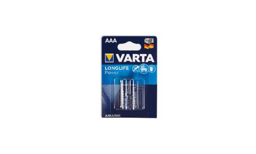 Батарейка щелочная Varta Longlife Power, AAA (LR03), 1.5В, 2 шт, арт. 4903.121.412