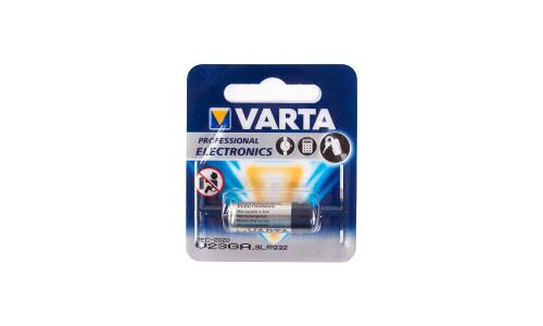 Батарейка щелочная Varta Professional Electronic, A23 / V23GA / K23A / LRV08 / MN21 (3LR50), 12В, 1 шт, арт. 4223101401