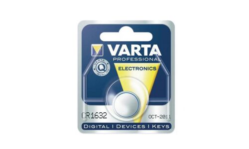 Батарейка литиевая Varta, CR1632 (Ø16.0x3.2мм), 3В, 1 шт, арт. 6632.101.401