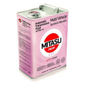 Масло трансмиссионное Mitasu Multi Vehicle ATF, полусинтетическое, универсальное для АКПП, 4л, арт. MJ-323/4