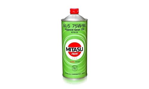 Масло трансмиссионное Mitasu Hypoid Gear Oil 75w90, синтетическое, API GL-5/MT-1, для дифференциалов и раздаточных коробок, 1л, арт. MJ-410/1