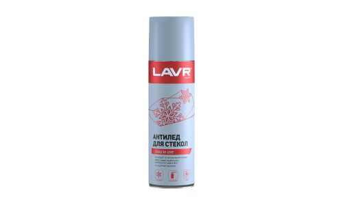 Размораживатель стёкол Lavr Glass Anti-Ice, не оставляет разводов, аэрозоль 650мл, арт. Ln1323