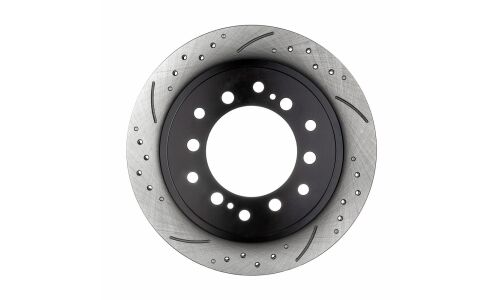 Диск тормозной Avantech перфорированный, задний, левый, 1 шт, арт. BR5002RL