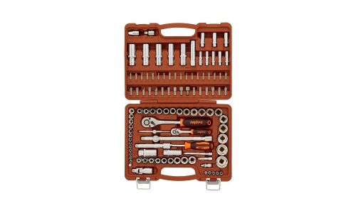 Набор инструментов Ombra, под размеры 1/2, 1/4", 3/8", комплект 108 предметов, арт. OMT108S