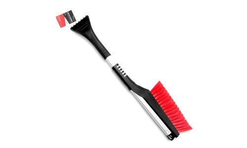 Щетка-скребок для уборки снега и льда iSky, 60-86 см, с раздвижной ручкой, арт. iSB-86