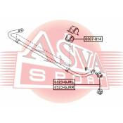 Втулка стабилизатора Asva, арт. 0507-014