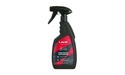 Очиститель мотоцикла Lavr Motoline Moto Cleaner, для широкого спектра очистки, бутылка с триггером 500мл, арт. Ln7709