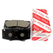 Колодки тормозные дисковые Toyota, передние, комплект на ось (4 шт), арт. 04465-YZZR5