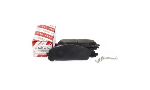 Колодки тормозные дисковые Toyota, передние, комплект на ось (4 шт), арт. 04465-48150