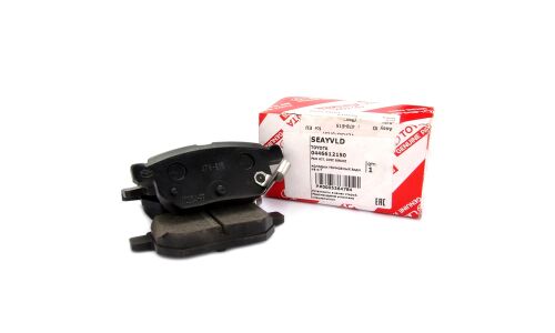 Колодки тормозные дисковые Toyota, задние, комплект на ось (4 шт), арт. 04466-12150