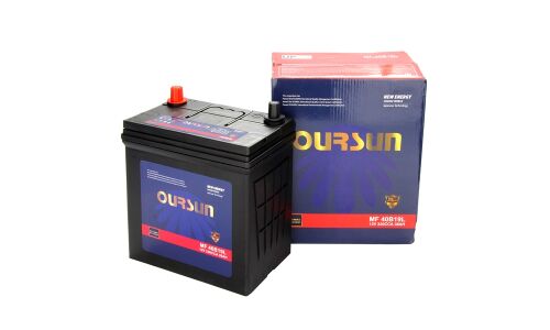 Аккумулятор Oursun MF 40B19L, 38Ач, CCA 330А, необслуживаемый