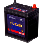 Аккумулятор Oursun MF 46B19R, 44Ач, CCA 380А, необслуживаемый Аккумулятор Oursun MF 46B19R, 44Ач, CCA 380А, необслуживаемый
