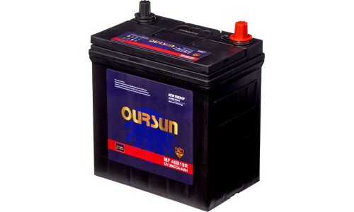 Аккумулятор Oursun MF 46B19R, 44Ач, CCA 380А, необслуживаемый