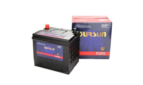 Аккумулятор Oursun MF 90D23R, 70Ач, CCA 600А, необслуживаемый