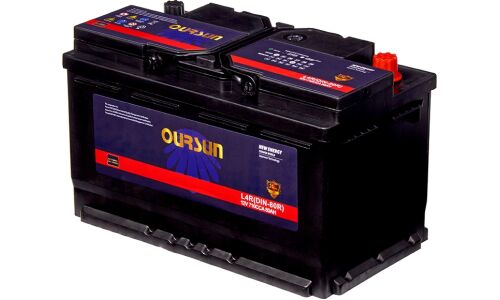 Аккумулятор Oursun L4R(H7R), 80Ач, CCA 710А, необслуживаемый