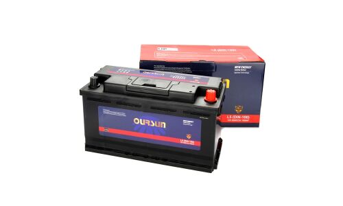 Аккумулятор Oursun L5(H8) L, 100Ач, CCA 850А, необслуживаемый