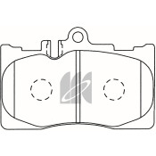 Колодки тормозные дисковые Kashiyama, передние, комплект на ось (4 шт), арт. D2212