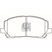 Колодки тормозные дисковые Kashiyama, передние, комплект на ось (4 шт), арт. D2231