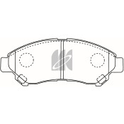 Колодки тормозные дисковые Kashiyama, передние, комплект на ось (4 шт), арт. D2282