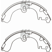 Колодки тормозные барабанные Kashiyama, комплект на ось (4 шт), арт. K2285