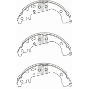 Колодки тормозные барабанные Kashiyama, комплект на ось (4 шт), арт. K2342
