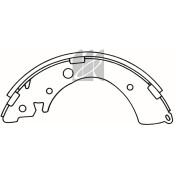 Колодки тормозные барабанные Kashiyama, комплект на ось (4 шт), арт. K5520