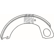 Колодки тормозные барабанные Kashiyama, комплект на ось (4 шт), арт. K6680