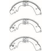 Колодки тормозные барабанные Kashiyama, комплект на ось (4 шт), арт. K7753