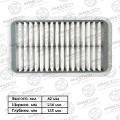 Фильтр воздушный Avantech A-961, арт. AF0710