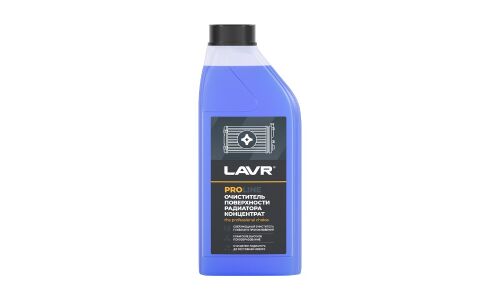 Очиститель радиатора Lavr ProLine, концентрат, пенный, высокая проникающая способность, бутылка 1л, арт. Ln2030