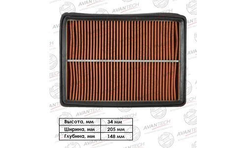 Фильтр воздушный Avantech A-462, арт. AF0404