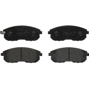 Колодки тормозные дисковые Brembo, комплект на ось (4 шт), арт. P56021