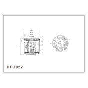 Фильтр масляный Double Force, арт. DFO022