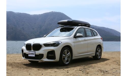 Бокс пластиковый 300л, ROOF BOX 55 (левостороннее открытие, матовый, черный), арт. BRQ55MBK